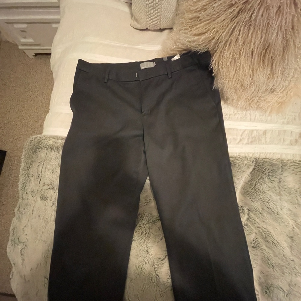 Men's Vince charcoal chinos